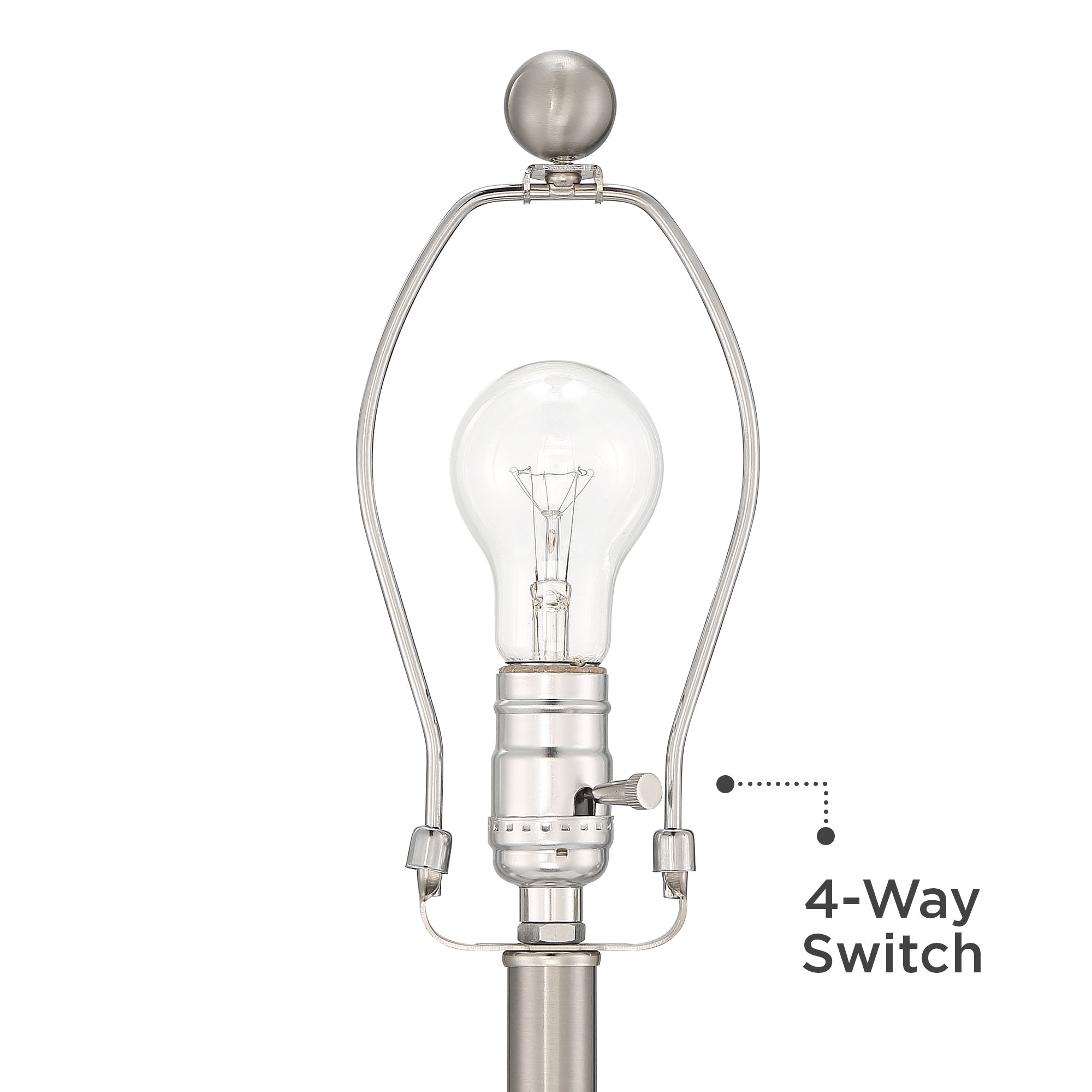 Possini Euro Rona Rippled Glass Night Light Table Lamp 92D53 Lamps