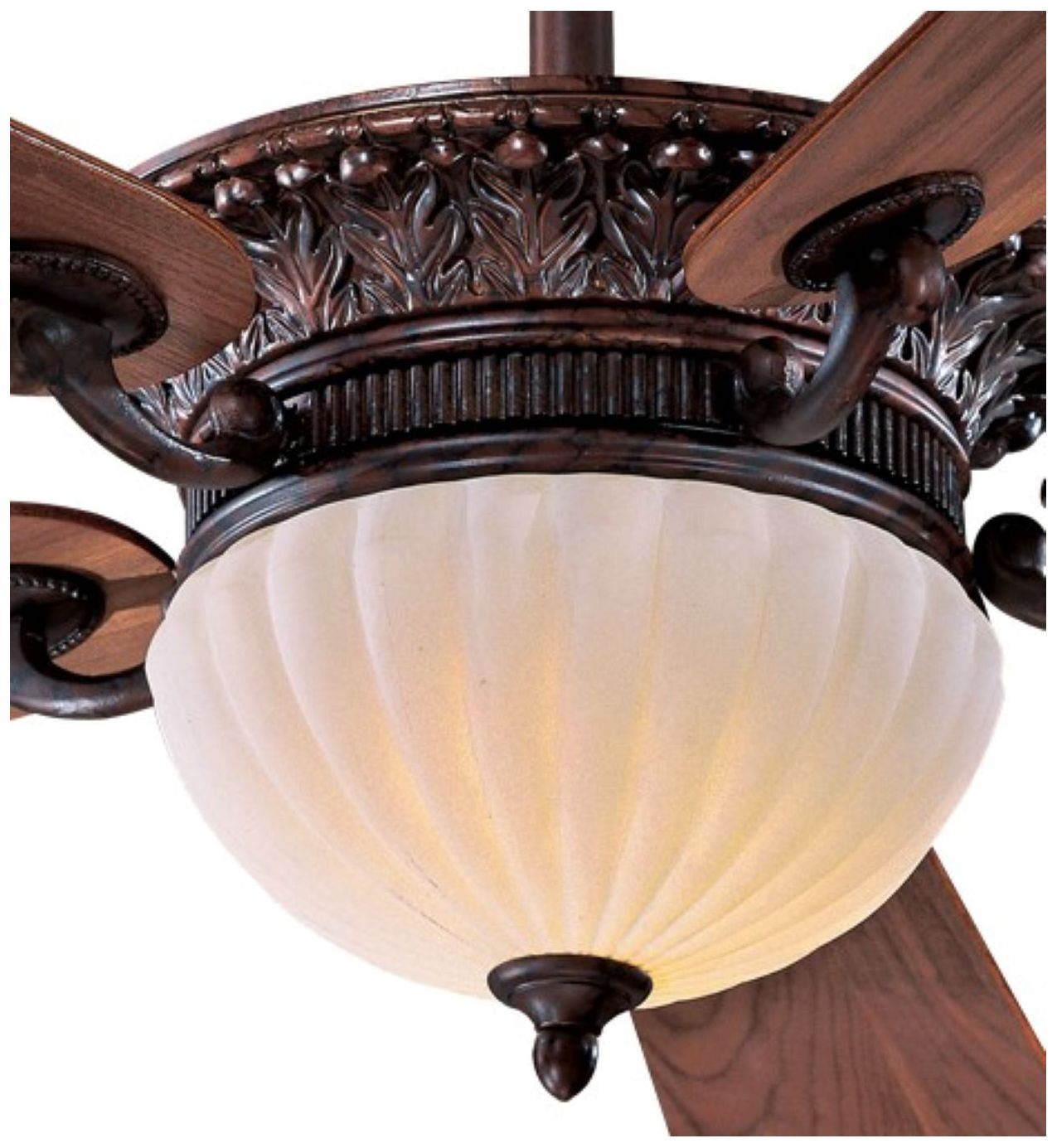 Minka-Aire F702-VB Volterra 52 Inch Ceiling Fan With Integrated Uplight & Downlight - Bronze