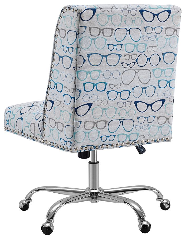 Draper Glasses Adjustable Swivel Office Chair 93M30 Lamps Plus