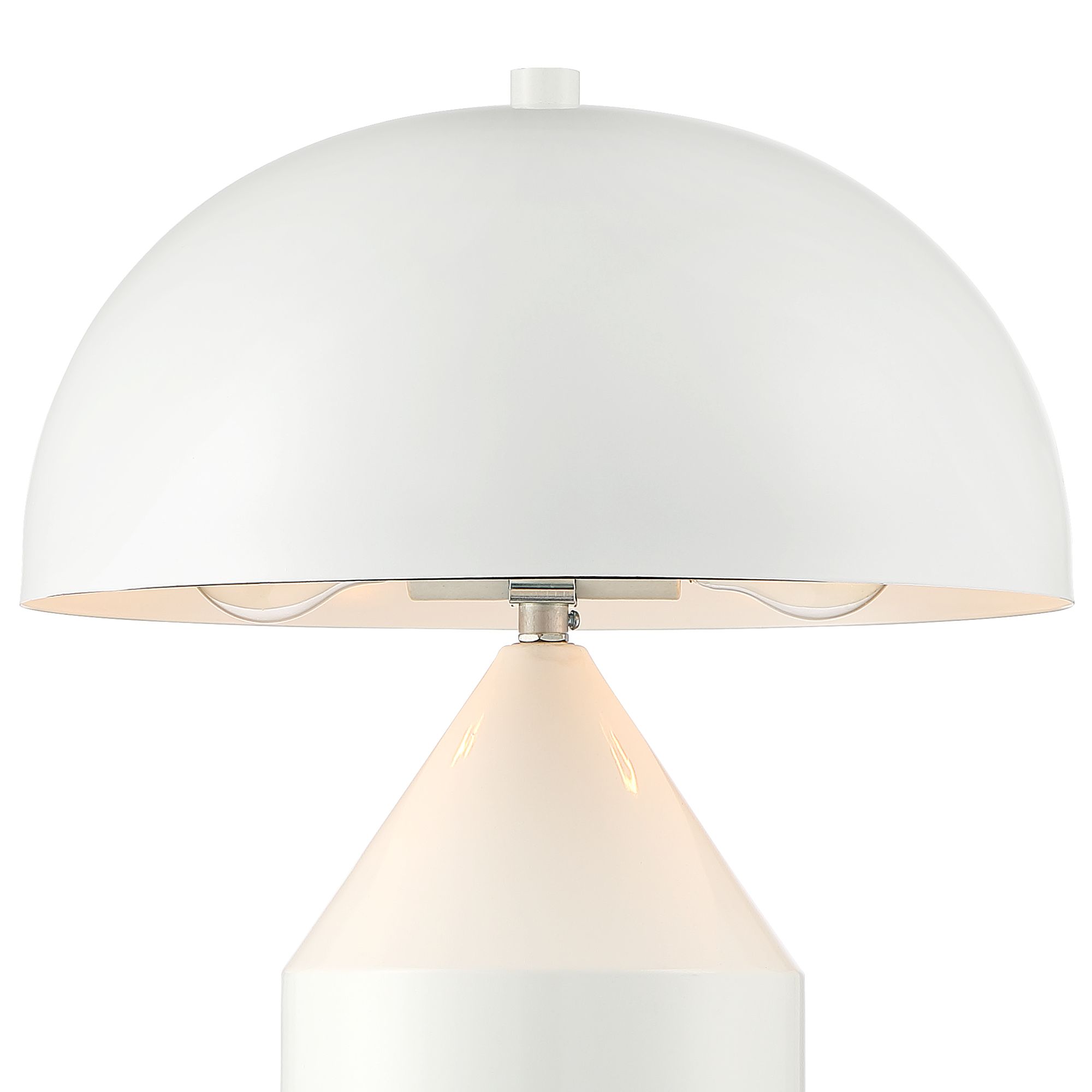 Felix Modern White Dome Table Lamps Set of 2 95N75 Lamps Plus