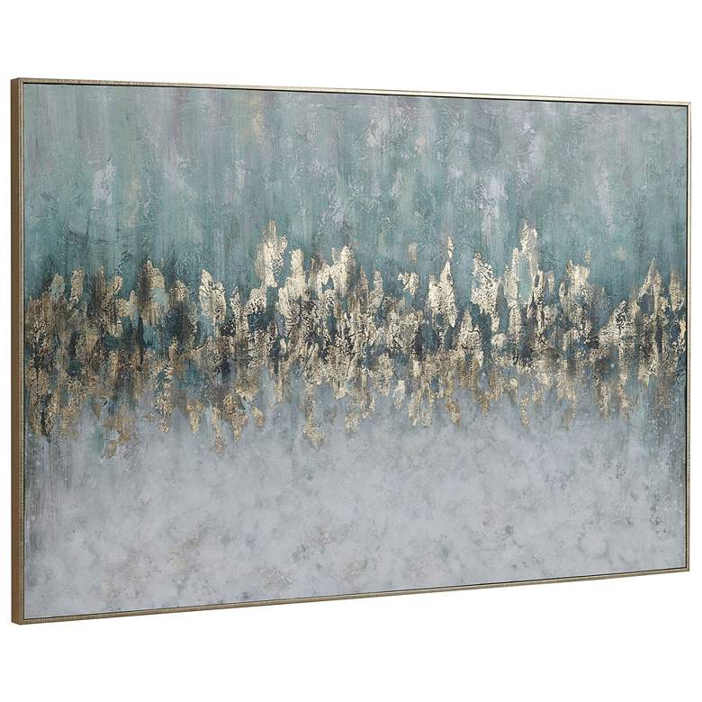 Uttermost Divide 61&quot; Wide Framed Canvas Wall Art more views