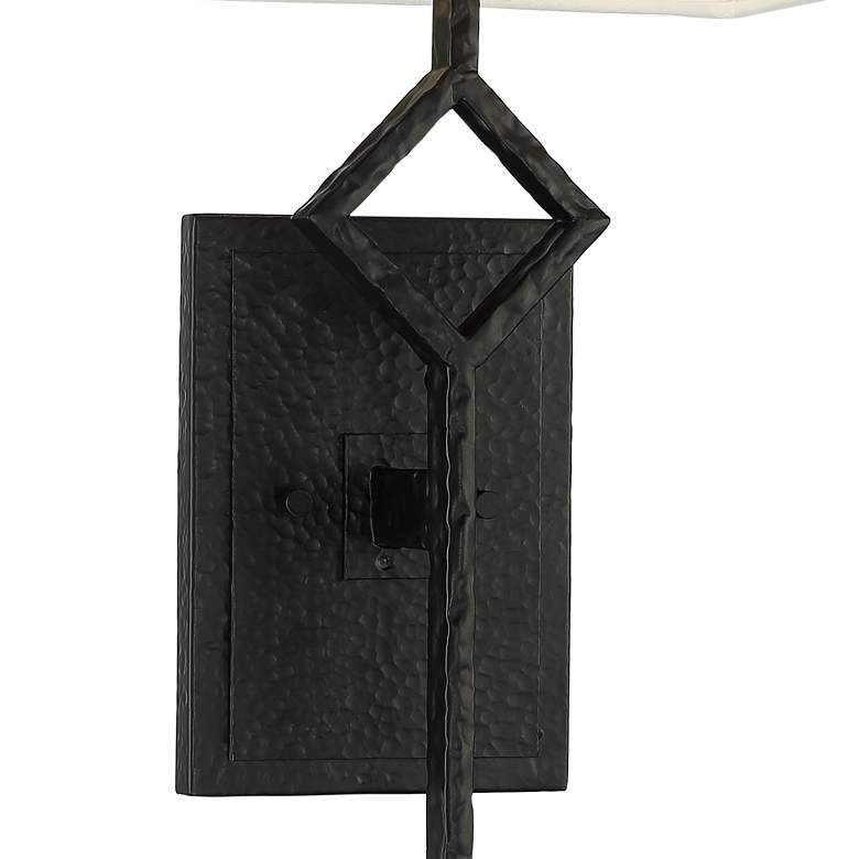 Image 4 Mission 25 1/2" High Matte Black Wall Sconce more views
