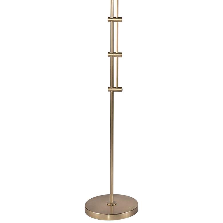 Regina Andrew Design Eclipse Natural Brass Arc Floor Lamp more views