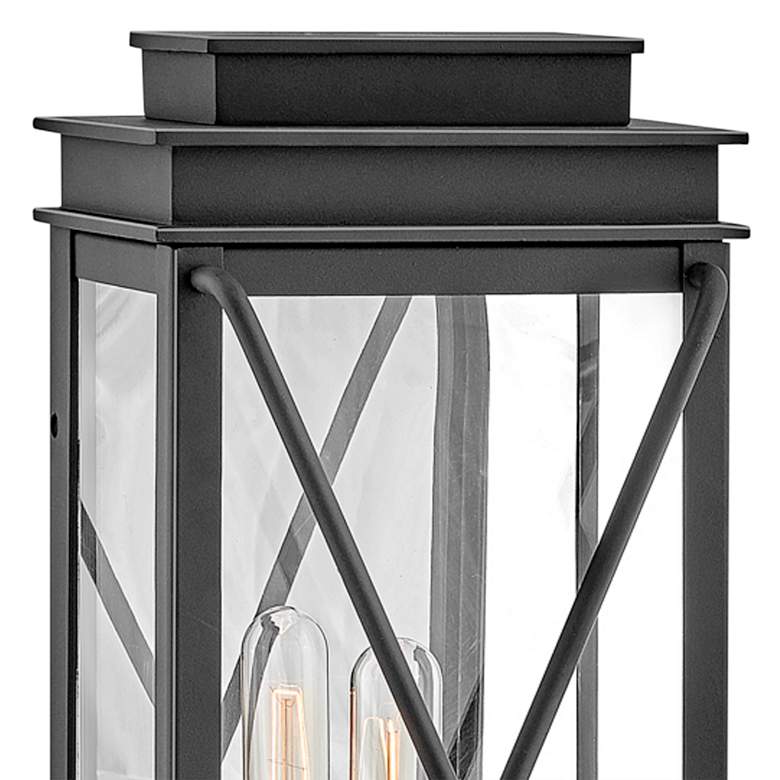 Hinkley Montecito 18 3/4&quot; High Museum Black Outdoor Wall Light more views