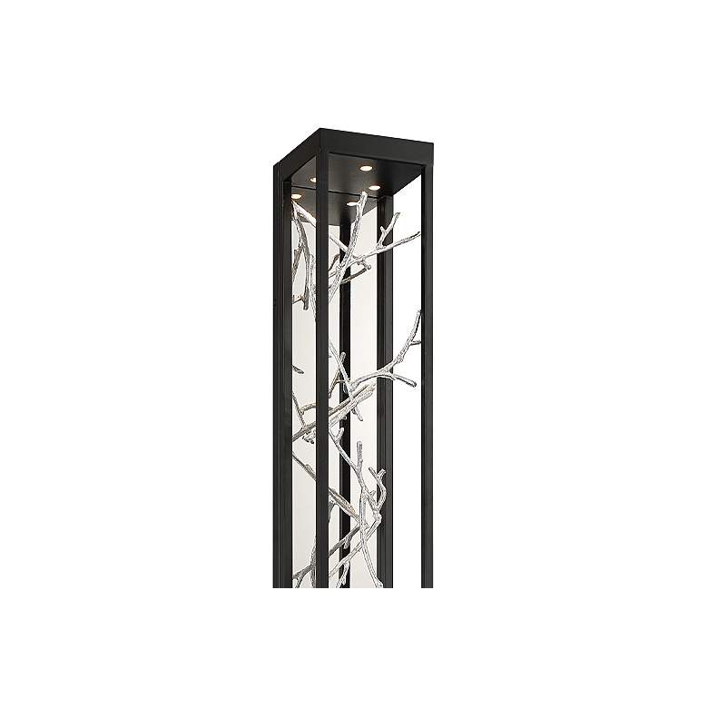 Eurofase Aerie 48&quot; High Black and Silver 6-Light LED Wall Sconce more views