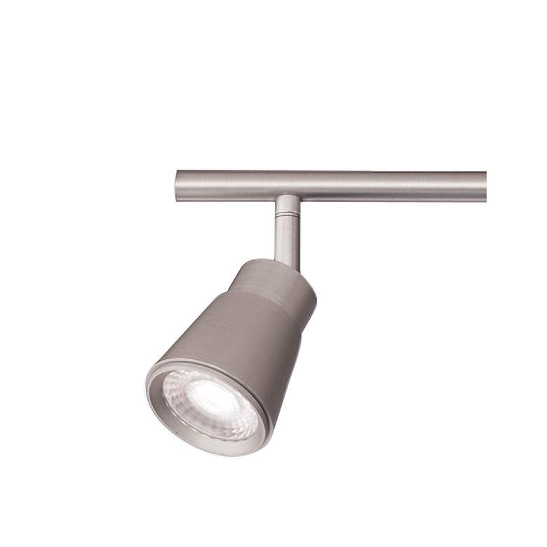 WAC Solo 3-Light Brushed Nickel LED Track Fixture more views