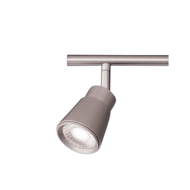 Image 2 WAC Solo 4-Light Brushed Nickel LED Track Fixture more views