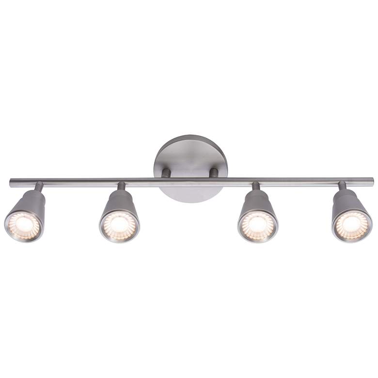 Image 3 WAC Solo 4-Light Brushed Nickel LED Track Fixture more views