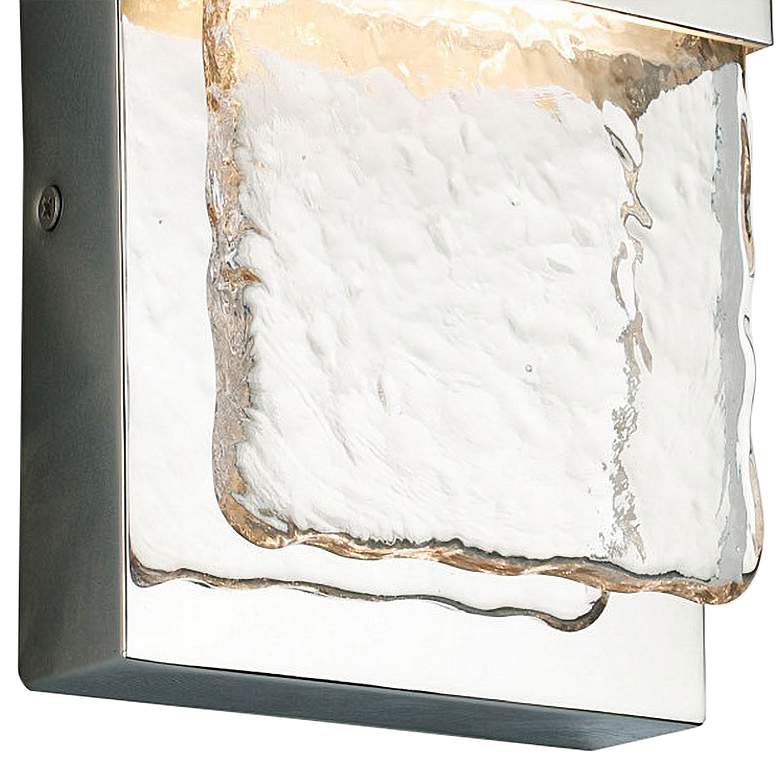 Eglo Madrona 7&quot; High Stainless Steel LED Wall Sconce more views