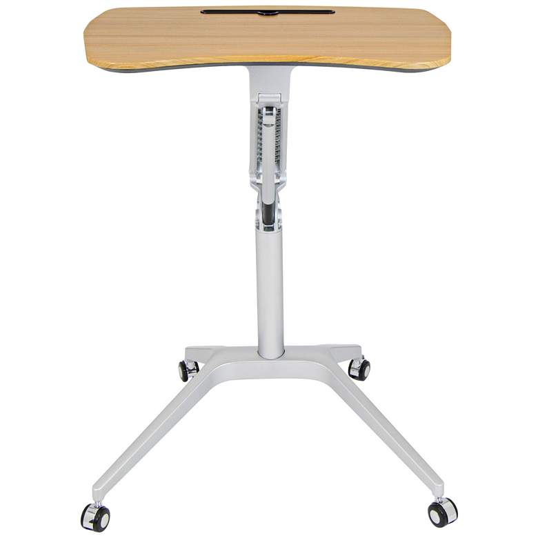 Calico Designs 28&quot; Wide Adjustable Sit-Stand Mobile Desk more views