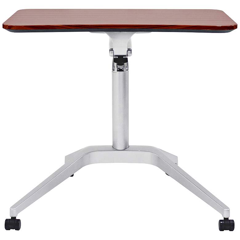 Image 2 201 Collection 27 1/2" Wide Cherry Adjustable Laptop Desk more views