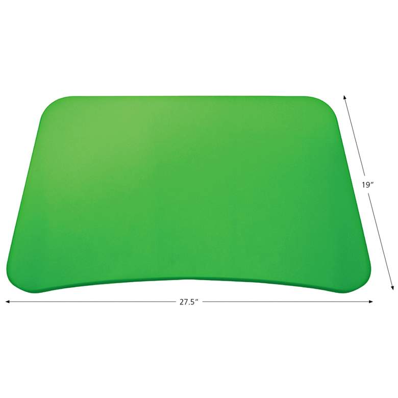 201 Collection 27 1/2&quot; Wide Green Adjustable Laptop Desk more views
