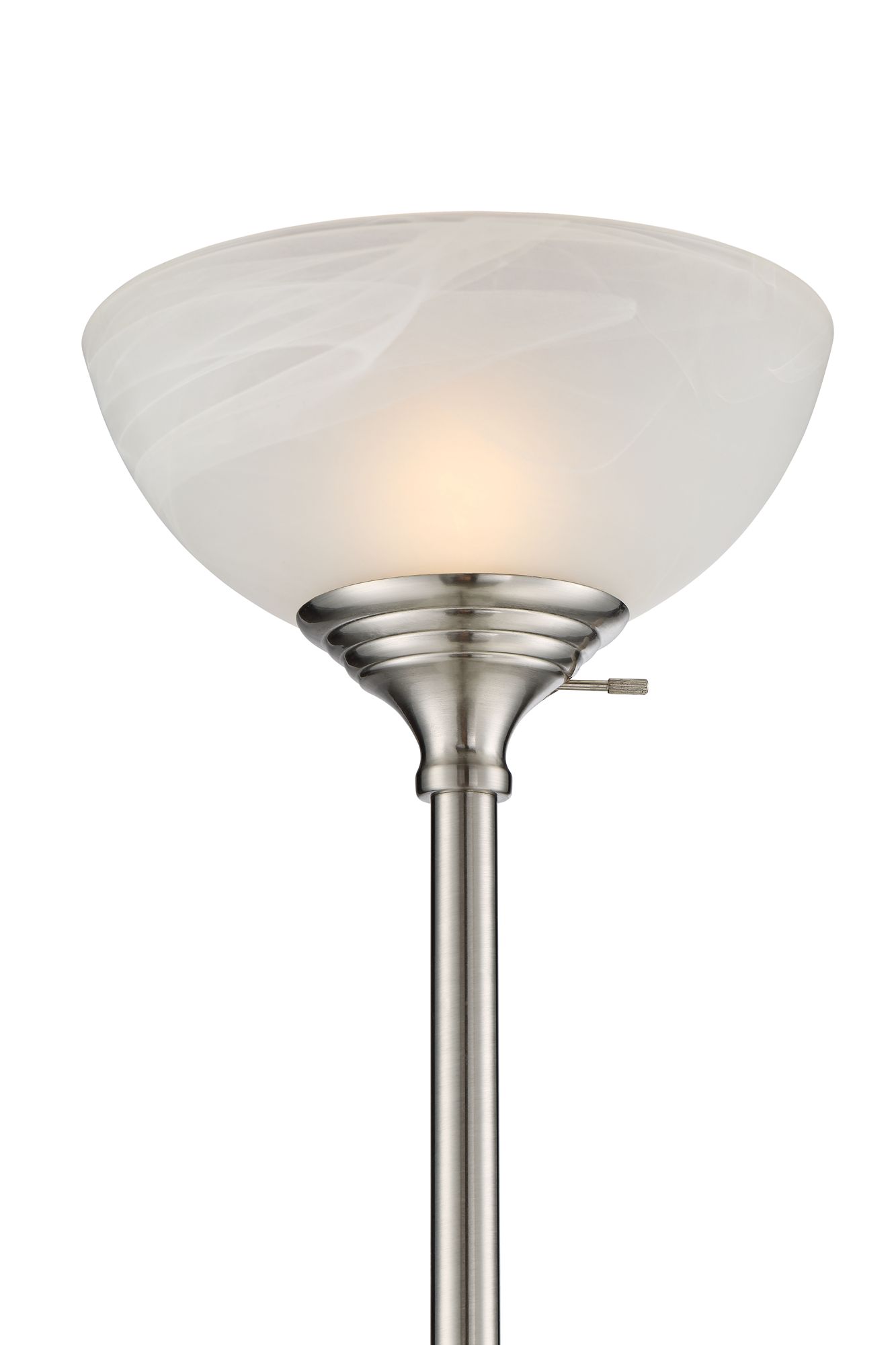 London Torchiere Floor Lamp with Table and Reading Light ...