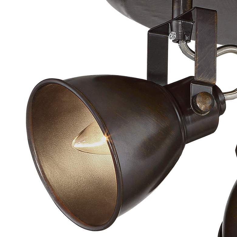 Pro Track&#174; Abby 3-Light Bronze Ceiling Track Fixture more views