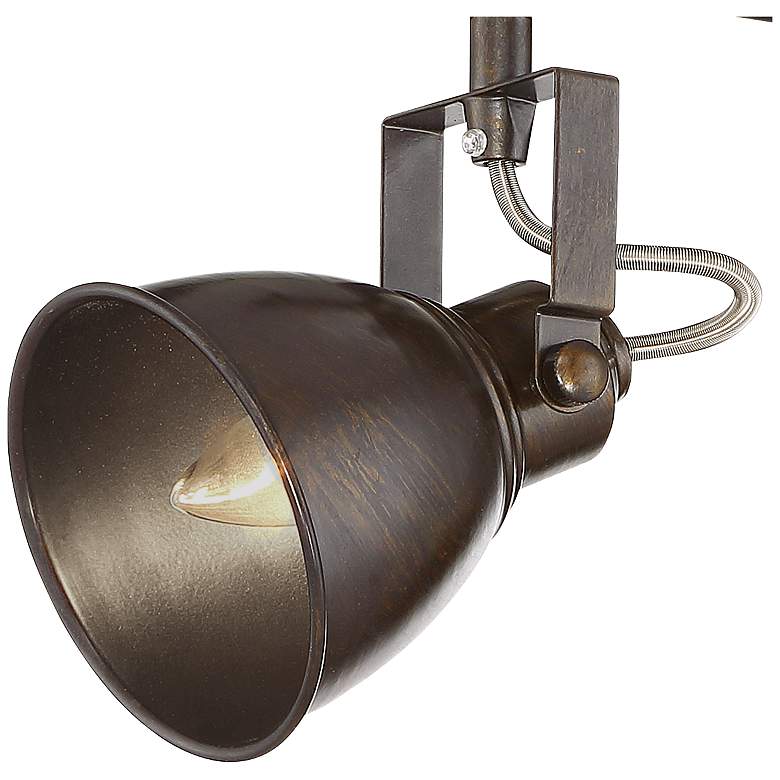 Image 3 Pro Track&#174; Abby 2-Light Bronze ceiling or wall Track Fixture more views