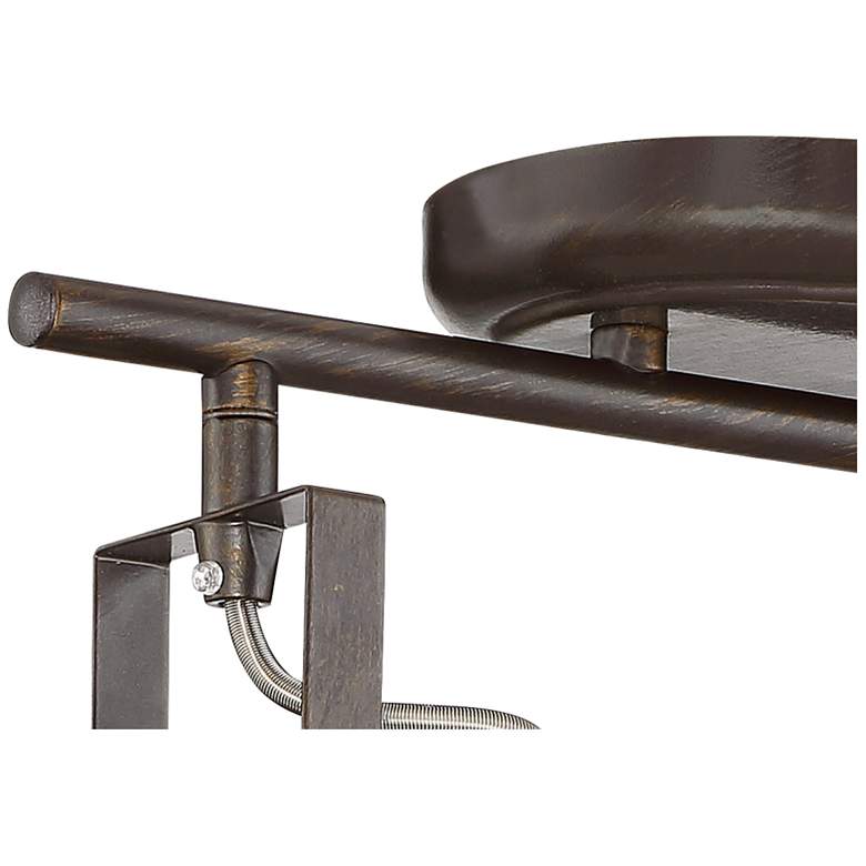 Image 4 Pro Track&#174; Abby 2-Light Bronze ceiling or wall Track Fixture more views