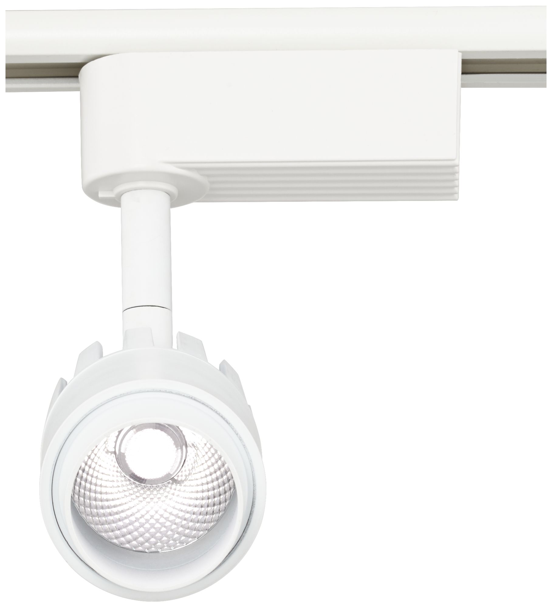 Lightolier Compatible 3 1/4" 10 Watt LED Track Head in White 9R601 Lamps Plus