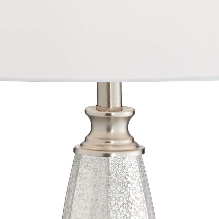 Mercury Glass Table Lamps Set Of, Landro Mercury Glass Table Lamp Set Of 2