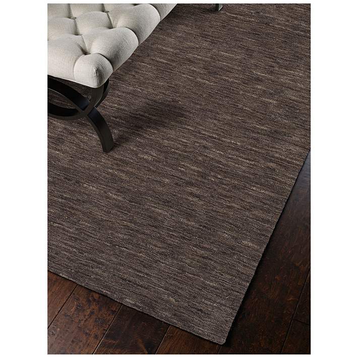 Dalyn Rafia Rf100cc Hand Loomed Charcoal Wool Area Rug 9y094
