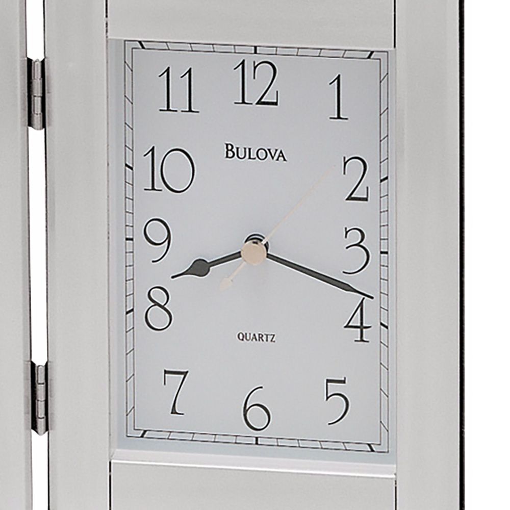 Bulova Forte Photo Frame Clock F6727 Lamps Plus