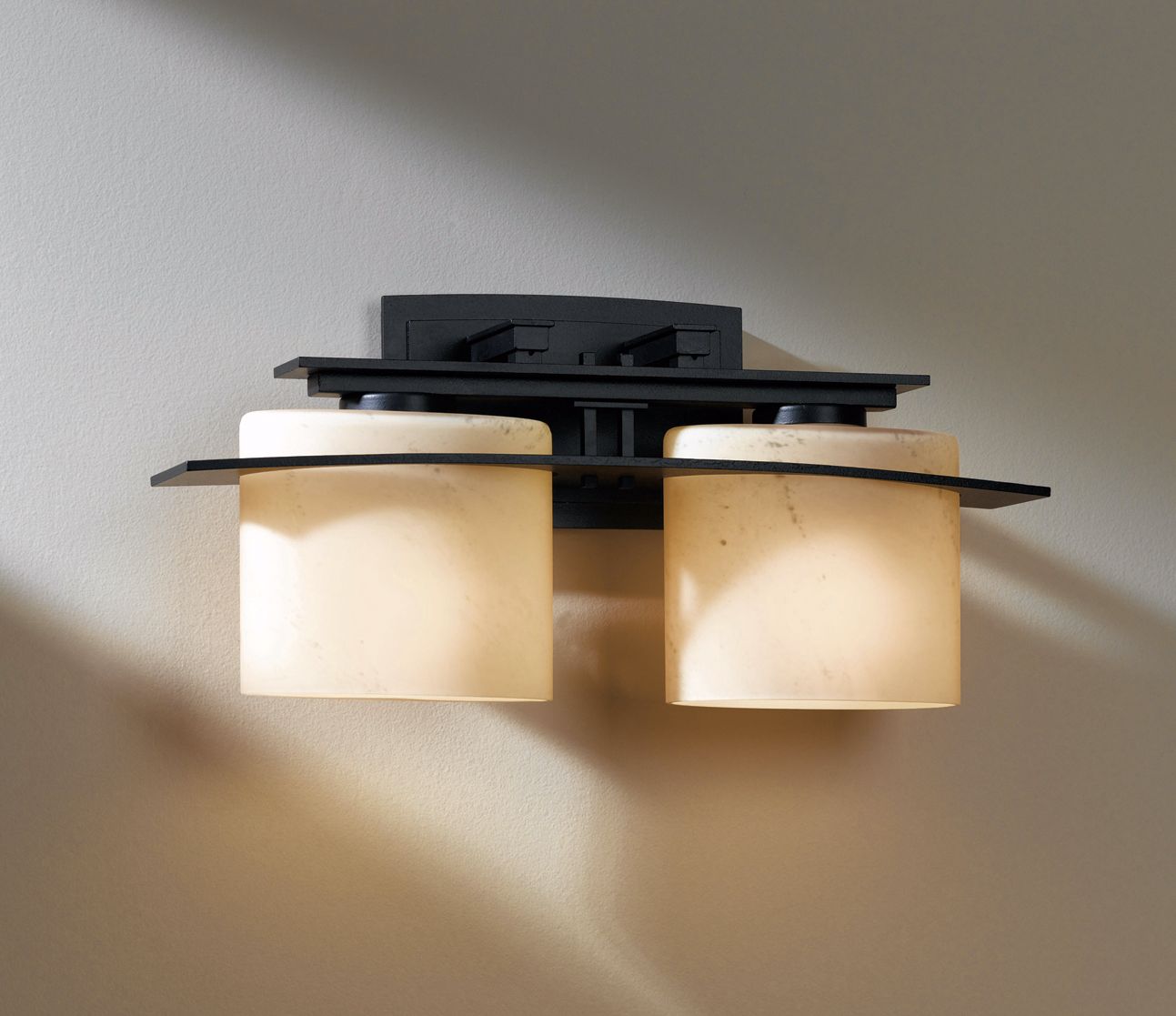 Hubbardton Arc Ellipse 17" Wide Bathroom Light J6398 Lamps Plus