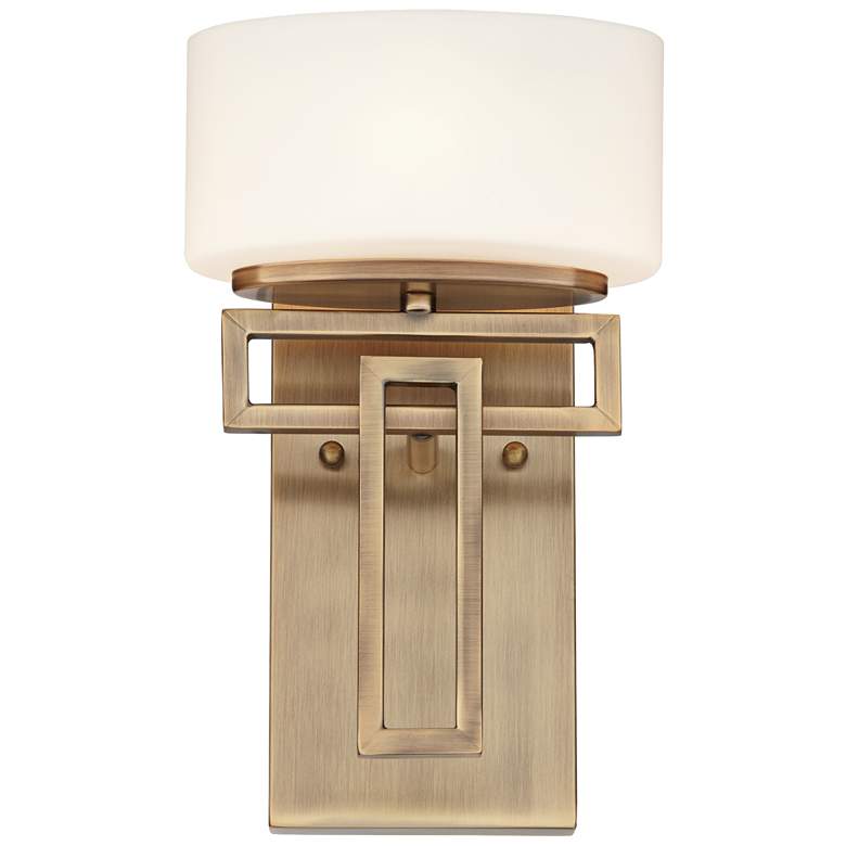Hinkley Lanza 12&quot; High Brushed Bronze Wall Sconce more views