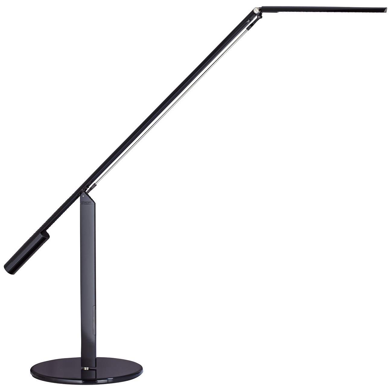 Gen 3 Equo Daylight LED Black Desk Lamp with Touch Dimmer ...