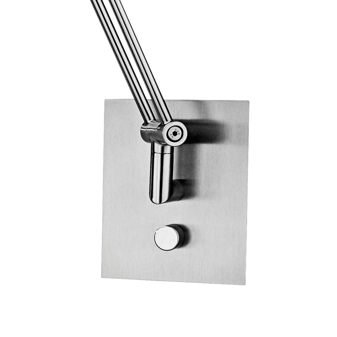 Holtkoetter Bernie Turbo Series Nickel Swing Arm Wall Lamp ...