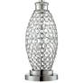 Possini Euro Design Beaded Table Lamp with White Shade - #V0785 | Lamps