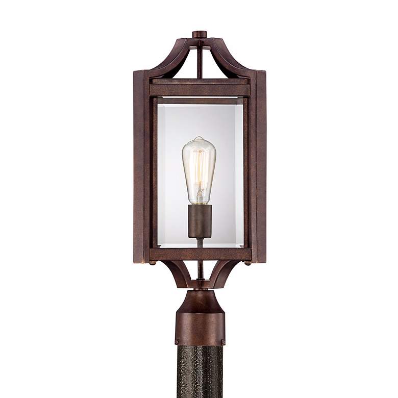 Image 3 Rockford Collection 20 1/4" High Bronze Outdoor Post Light more views