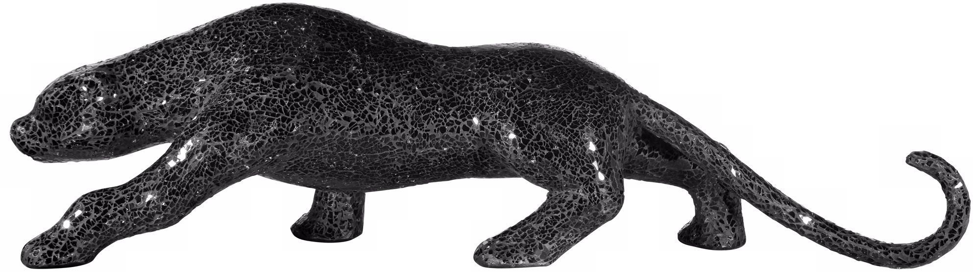 black jaguar figurine