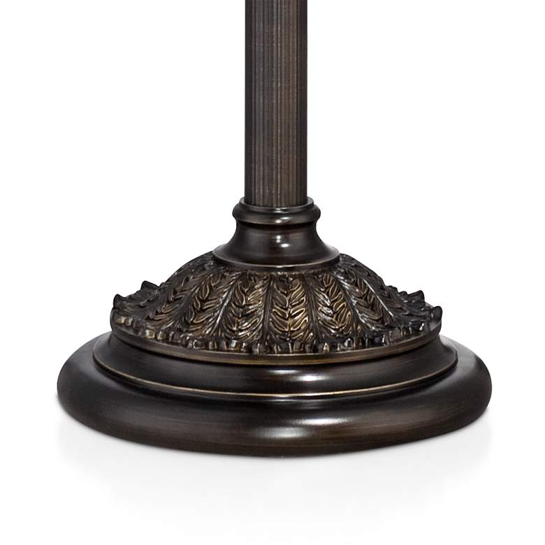 Image 7 Bellham Bronze Traditional Torchiere Floor Lamp more views