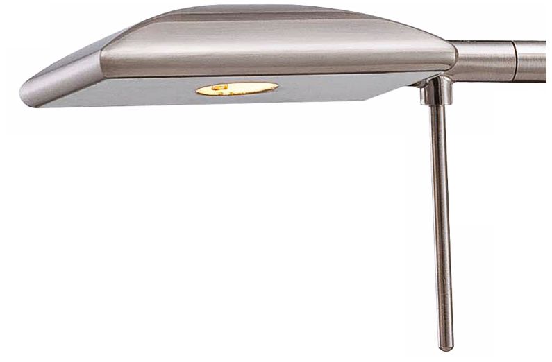 George Kovacs Square Head Led Nickel Swing Arm Wall Lamp X0652 Lamps Plus