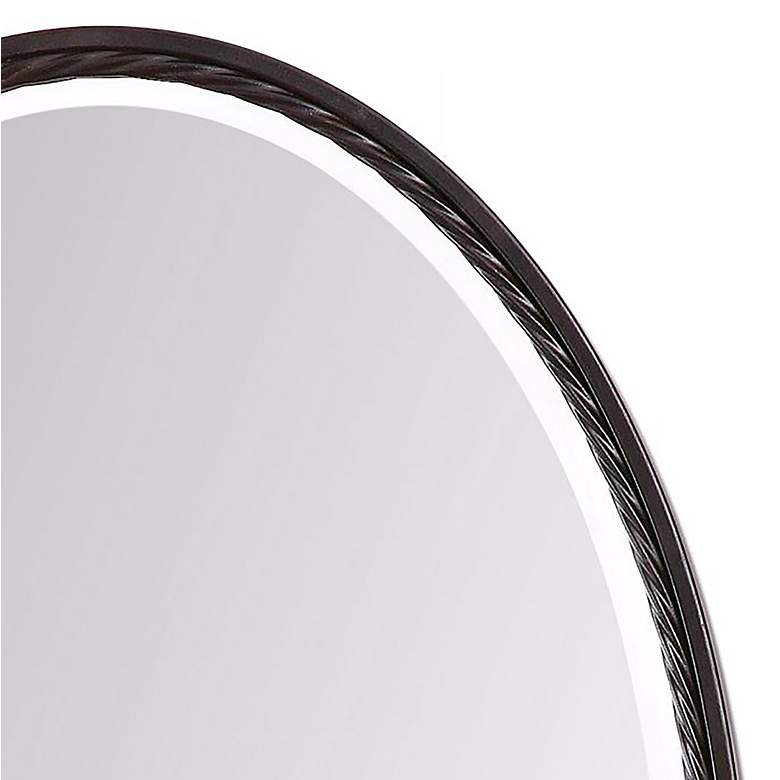 Uttermost Casalina Oil-Rubbed Bronze 22&quot; x 32&quot; Wall Mirror more views