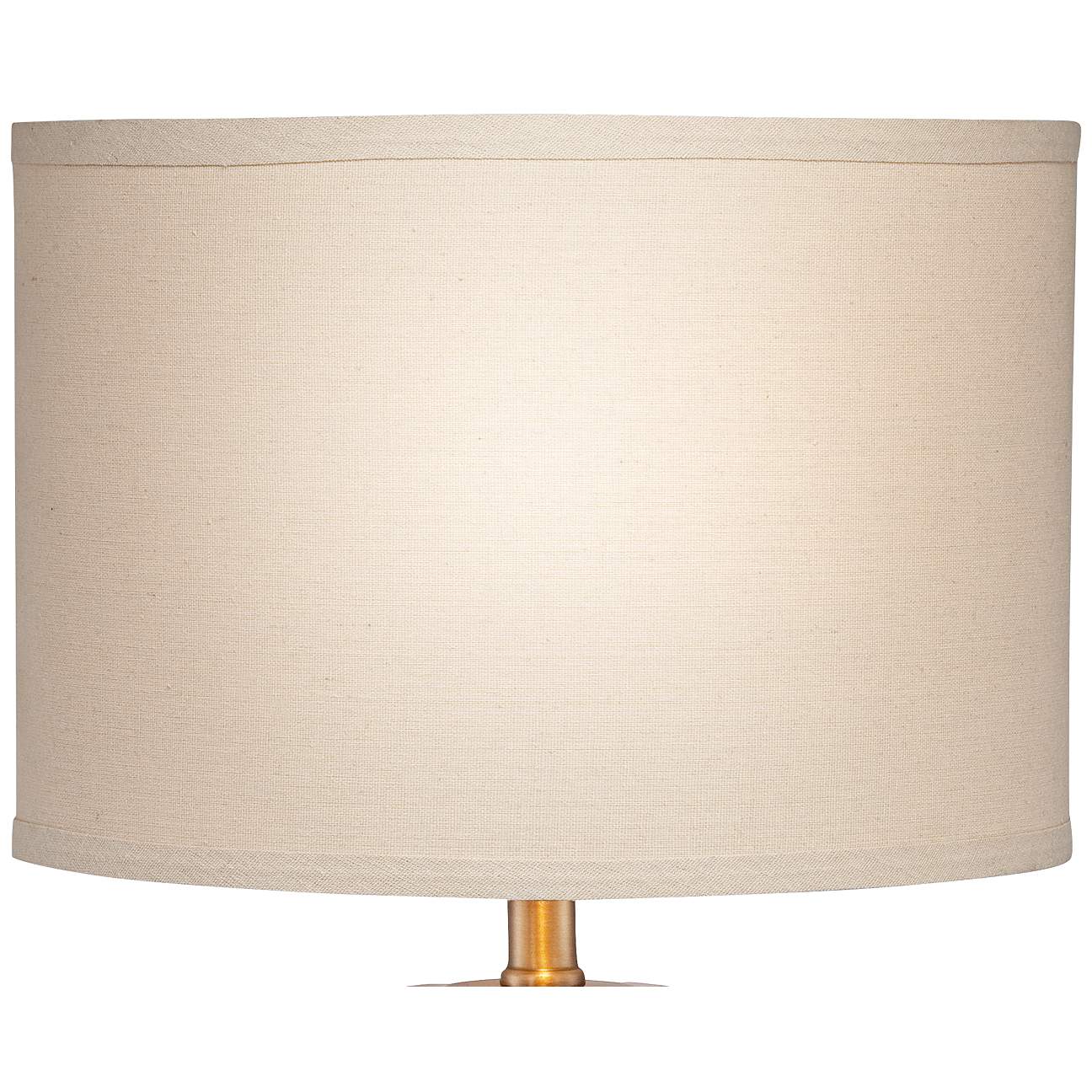 Margaret Mother of Pearl Tile Cylinder Table Lamp - #Y4778 | Lamps Plus